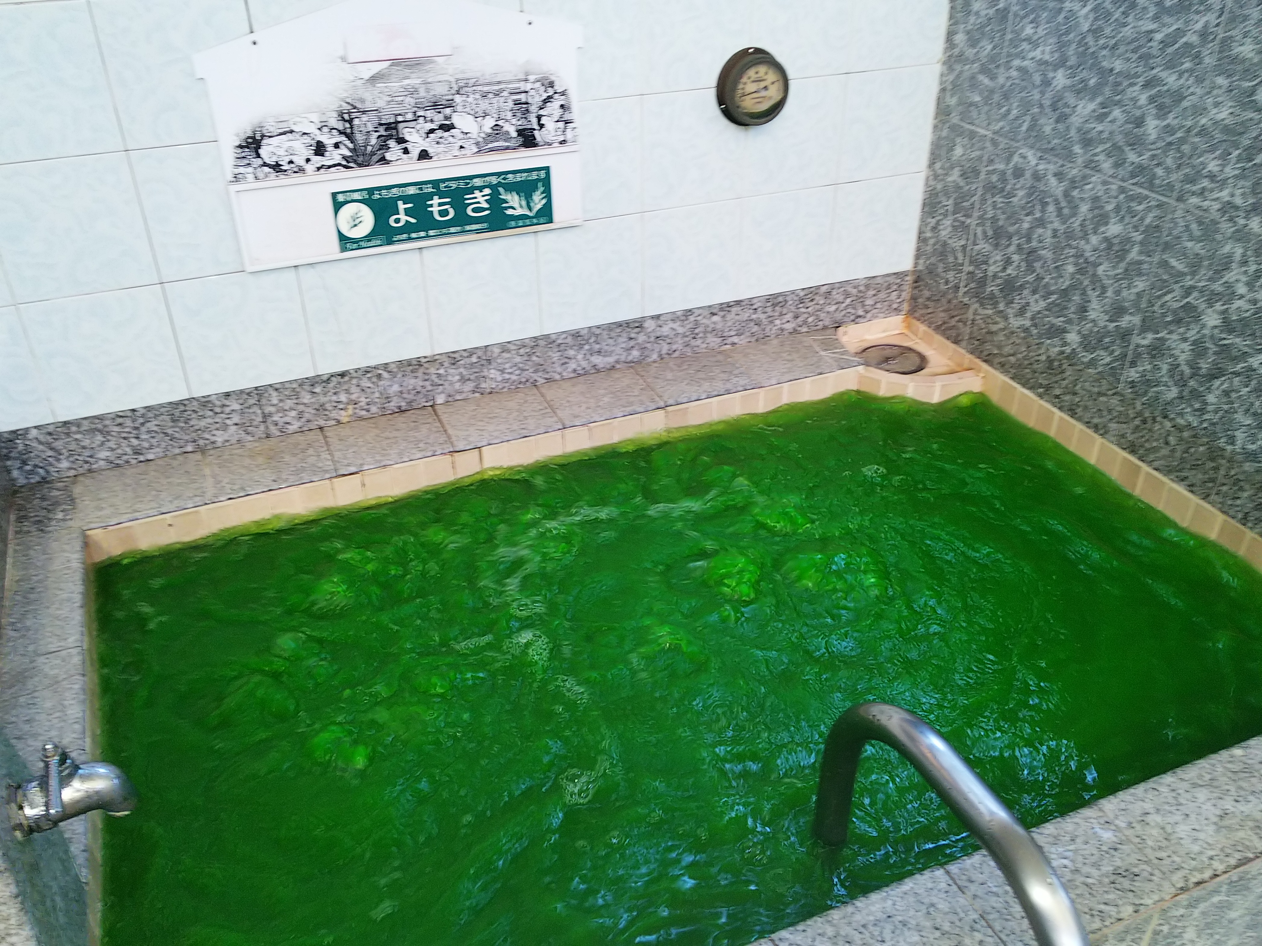 魅力的な日替わり薬湯